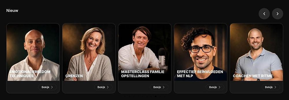 De bibliotheek van CoachTribe